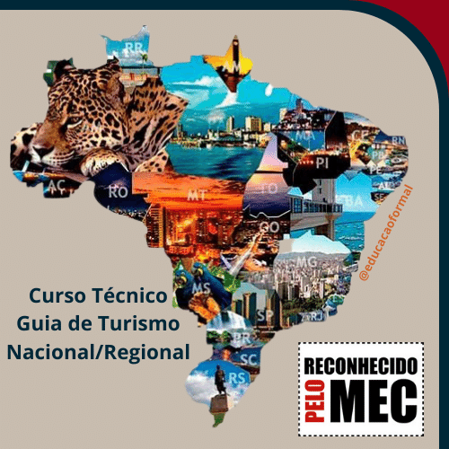 Técnico em Guia de Turismo EAD – Regional e Nacional
